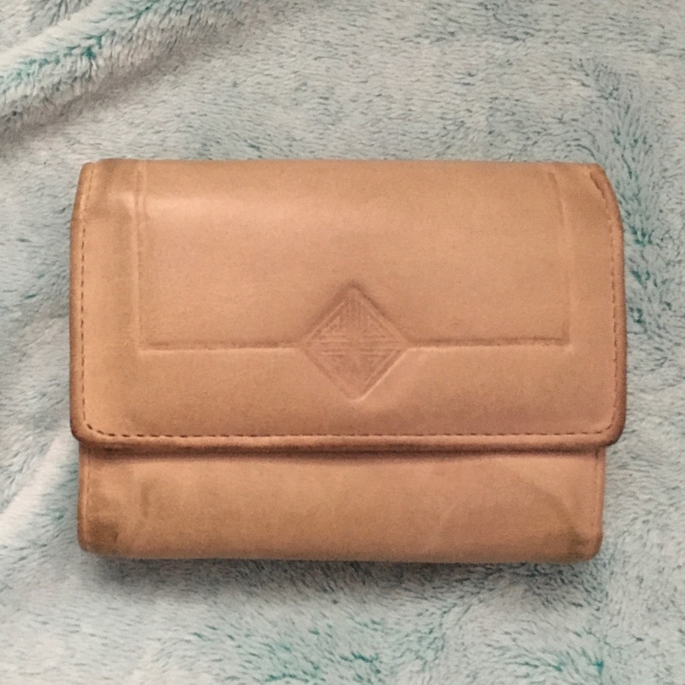 Pink Leather Wallet
